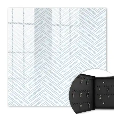 Motif à chevrons subtil