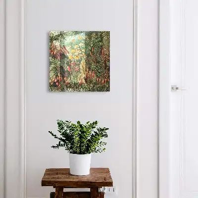 Feuilles vertes de chaleur