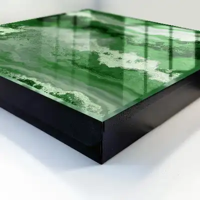 Une structure verte empreinte d'harmonie