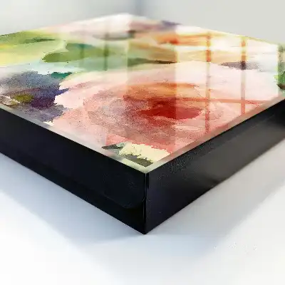 Motif floral aux couleurs pastel