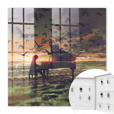 Tableau L'harmonie de la nature au coucher du soleil