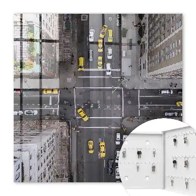 Les rues de la ville sont pleines de taxis