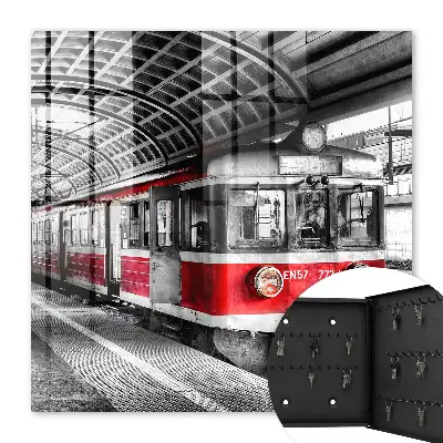 Symétrie ferroviaire d'une architecture élégante