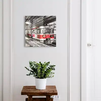 Symétrie ferroviaire d'une architecture élégante