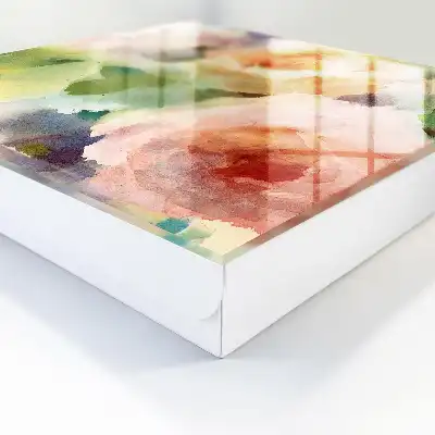 Fleurs à l'aquarelle aux couleurs subtiles