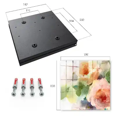 Fleurs à l'aquarelle aux couleurs subtiles