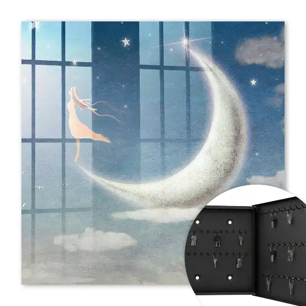 Voyage céleste en forme de lune