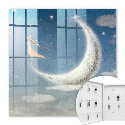 Voyage céleste en forme de lune