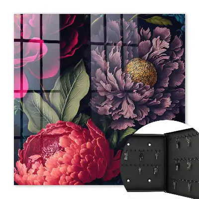 Fleurs de luxe aux détails expressifs