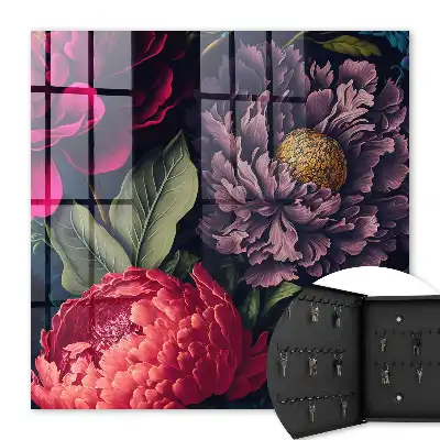 Fleurs de luxe aux détails expressifs