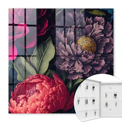 Fleurs de luxe aux détails expressifs