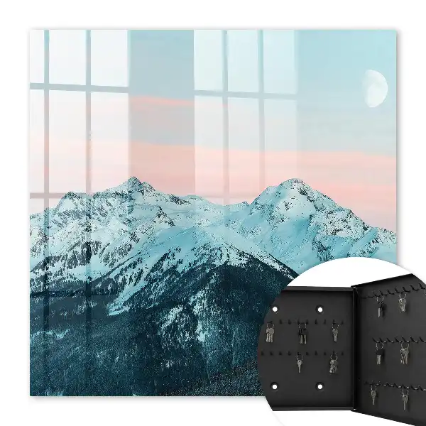 Paix de la montagne au clair de lune