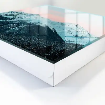 Paix de la montagne au clair de lune