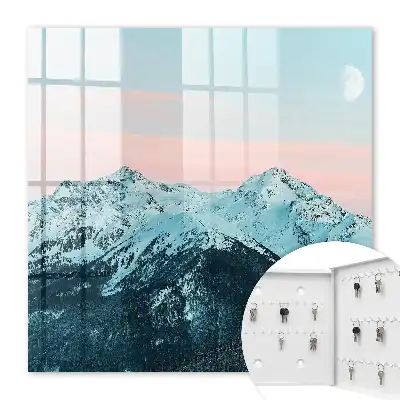 Paix de la montagne au clair de lune
