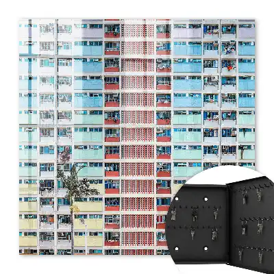 Architecture colorée et élégance moderne