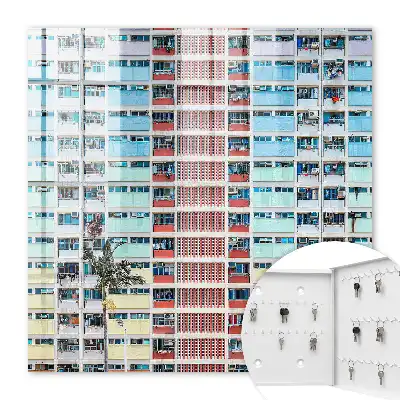 Architecture colorée et élégance moderne