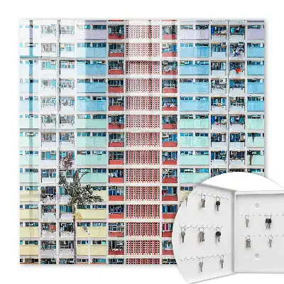 Architecture colorée et élégance moderne