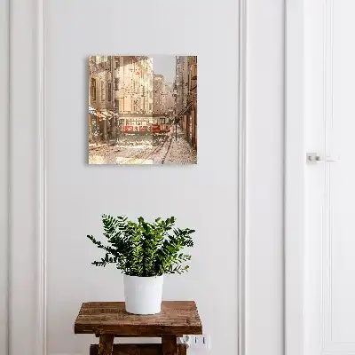 Matinée en ville dans les rues