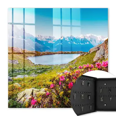 Paysage de montagne aux couleurs vives
