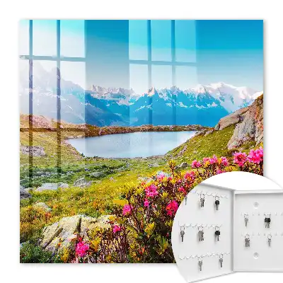 Paysage de montagne aux couleurs vives