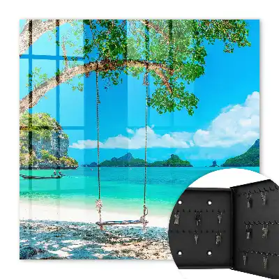 Paradis tropical vert mer