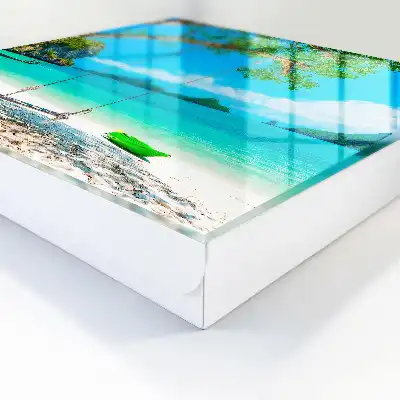 Paradis tropical vert mer