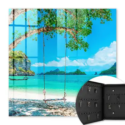 Paradis tropical vert mer