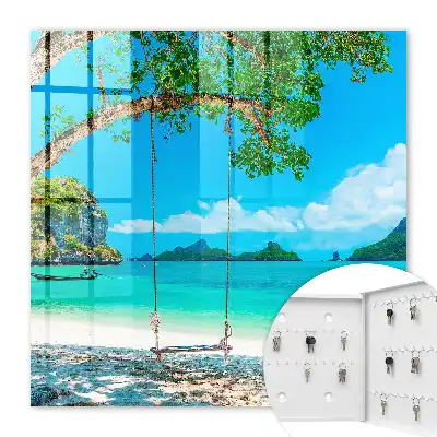 Paradis tropical vert mer