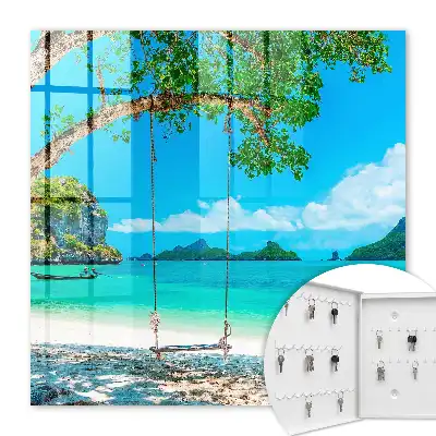 Paradis tropical vert mer