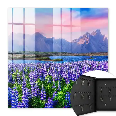 Le paysage montagneux rayonne de paix
