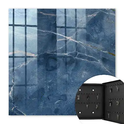 Marbre bleu aux lignes subtiles