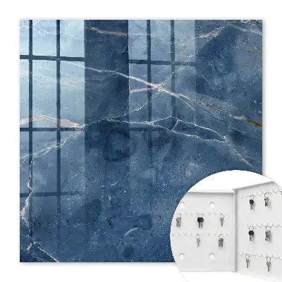 Marbre bleu aux lignes subtiles