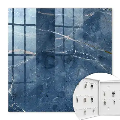 Marbre bleu aux lignes subtiles