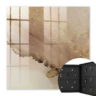 Abstraction artistique avec effet de transparence