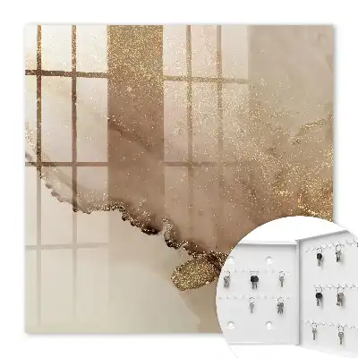 Abstraction artistique avec effet de transparence