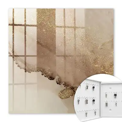Abstraction artistique avec effet de transparence