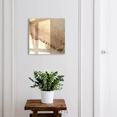 Abstraction artistique avec effet de transparence