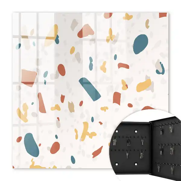 Composition abstraite aux formes dynamiques