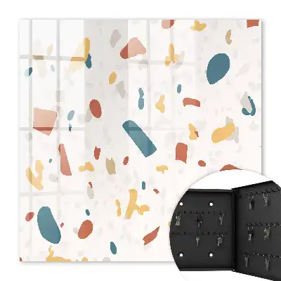 Composition abstraite aux formes dynamiques