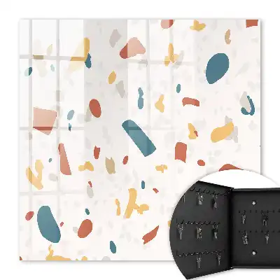 Composition abstraite aux formes dynamiques