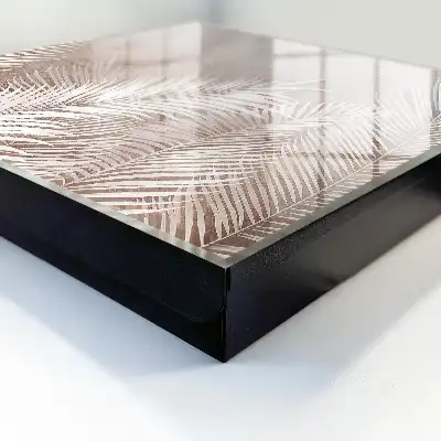 Feuilles élégantes aux teintes délicates