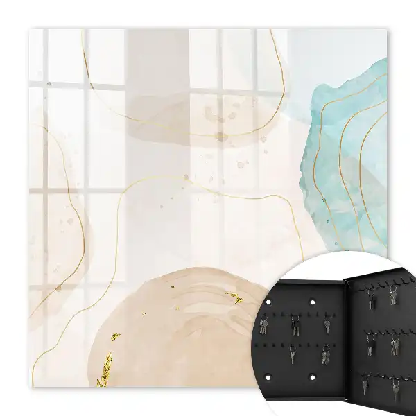Abstraction subtile aux nuances apaisantes