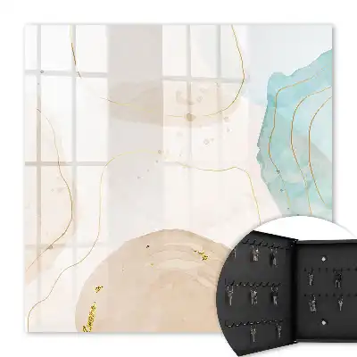 Abstraction subtile aux nuances apaisantes