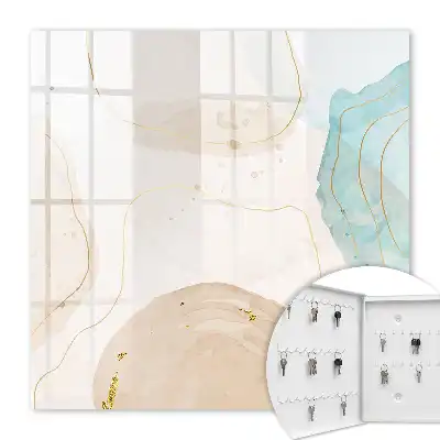 Abstraction subtile aux nuances apaisantes