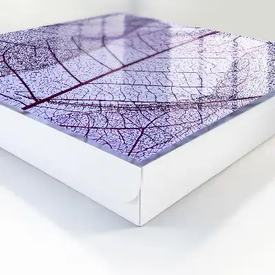 Structure de feuille violette en arrière-plan