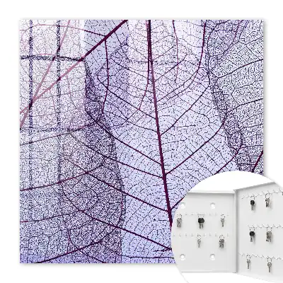 Structure de feuille violette en arrière-plan