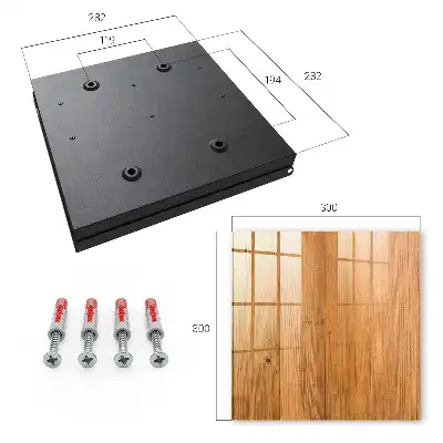 Décoration en bois à l'aspect chaleureux