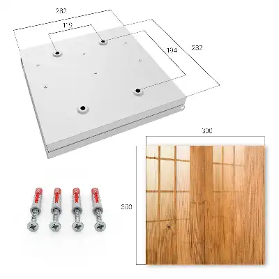 Décoration en bois à l'aspect chaleureux