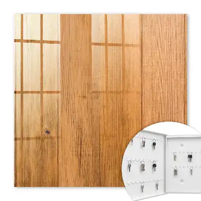 Décoration en bois à l'aspect chaleureux