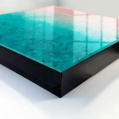 Tableau Plage de rêve avec une mer turquoise